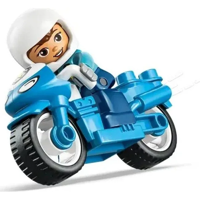 LEGO Duplo Town 10471 Blue police motorcycle — image 3
