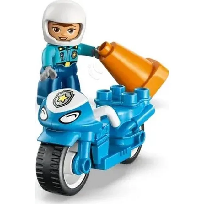 LEGO Duplo Town 10471 Blue police motorcycle — image 4
