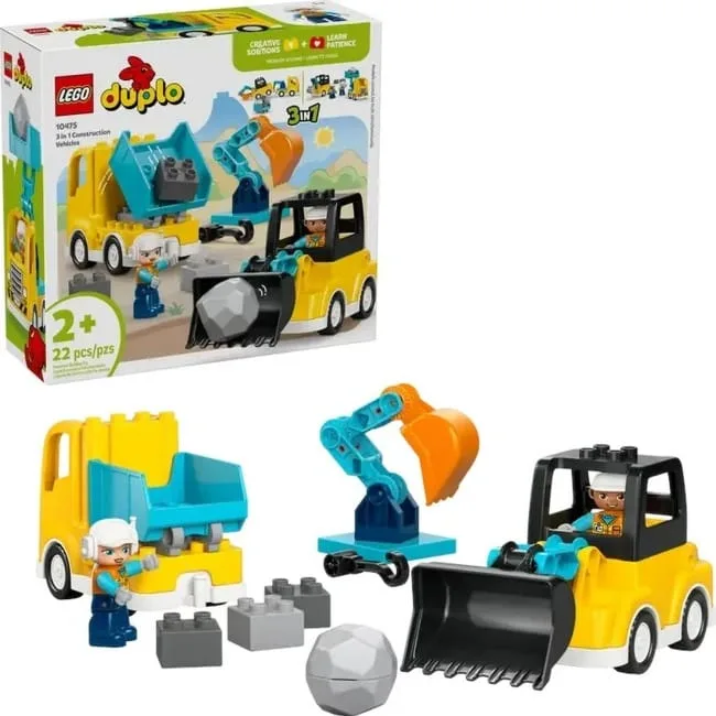 LEGO Duplo Town 10475 Construction machines 3 in 1 — image 1
