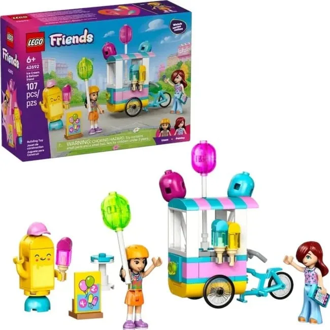LEGO Friends 42692 Ice cream and balloon stand — image 1