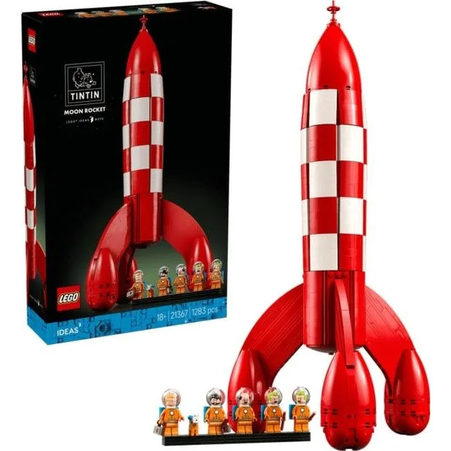LEGO Ideas 21367 Tintin and rocket to the Moon — image 1