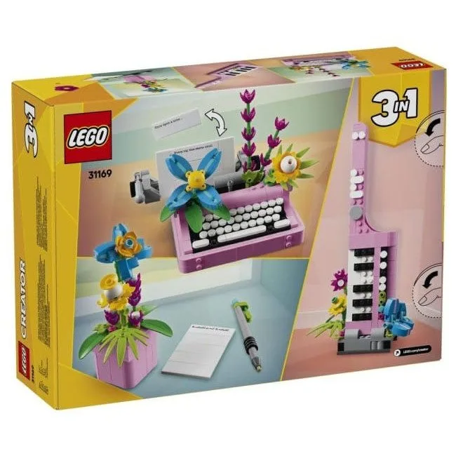 LEGO Creator 31169 Writing Machine with Flowers — image 2