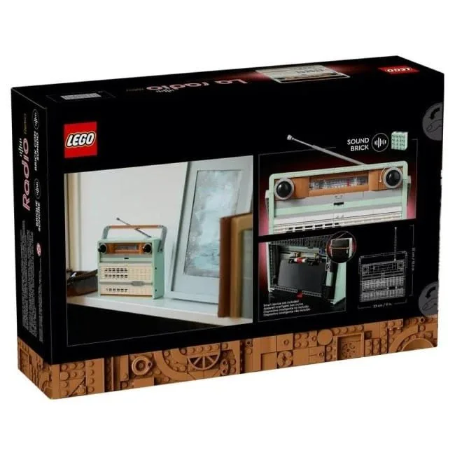 LEGO Icons 10334 Retro style radio — image 2