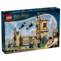 LEGO Harry Potter 76447 Hogwarts Castle: a lesson in broom flying