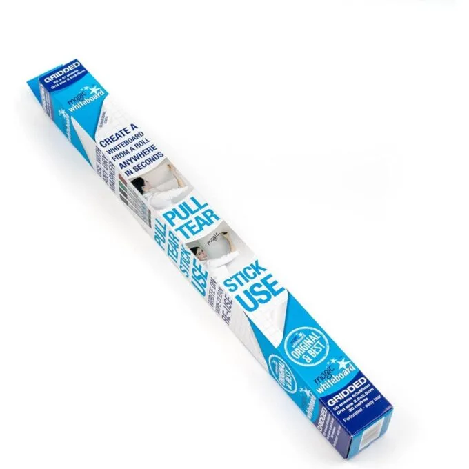 MAGIC WHITEBOARD PLAIN WHITE ERASABLE 25 A1 SHEET (60X80CM) — image 1