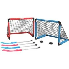 EzyRoller Hockey set for 4 people (gates, pucks, sticks)