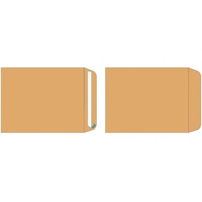 GOLDEN PRIME - BROWN POCKET ENV. P&S 324X229MM 90GSM - 50 PCS PACK — image 1