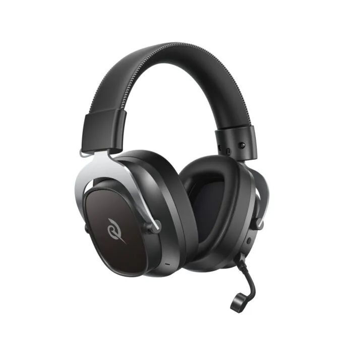 QCY Heroad VT200 Pro Tri-mode Black Wired/Wireless/BT Gaming Headset 53mm Metal Headband PS4/PS5/PC — image 1
