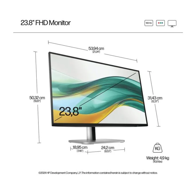 HP Series 5 Pro 23.8-inch FHD Monitor 524pf — image 5