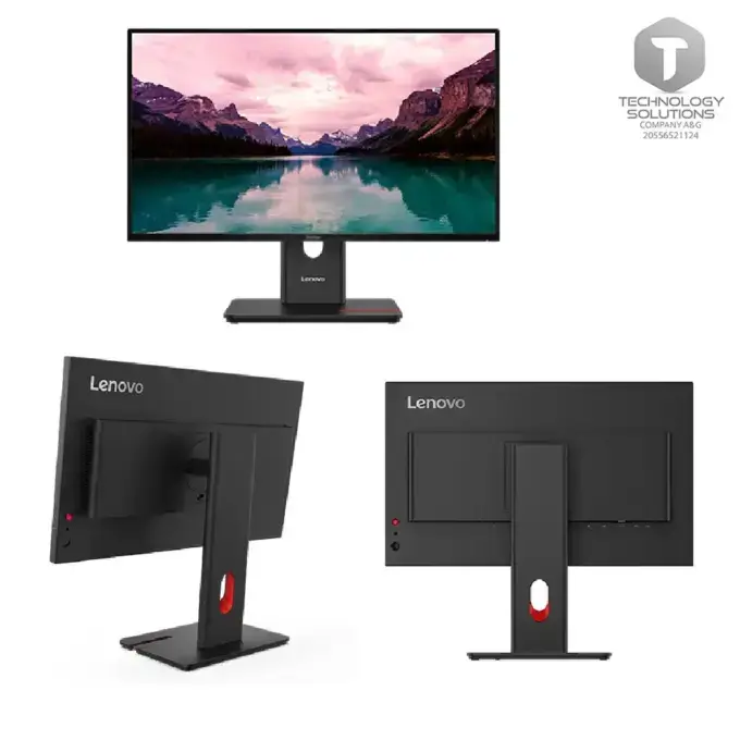 Lenovo ThinkVision T24-40 23.8-inch IPS Business Monitor – FHD 1920x1080, 120Hz, 4ms, USB-C Hub, Height/Tilt/Swivel/Pivot, VESA 100x100, Eclipse Black 64A4MAT2UK — image 3