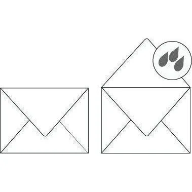 GOLDEN PRIME - WHITE ENV. 165X165MM 120GSM - 25 PCS PACK — image 1
