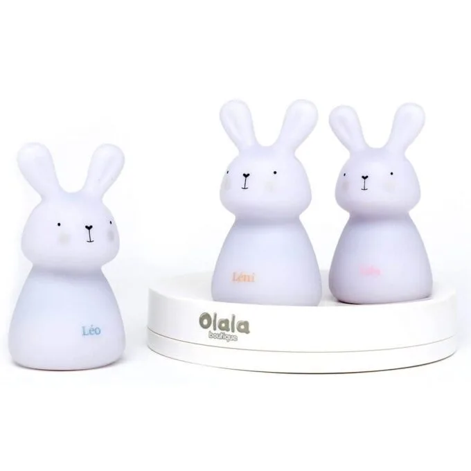 Olala Boutique Rabbits Path of Light 3pieces White — image 1