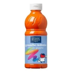 LB EDUCATION GOUACHE REDIMIX 500ML BTL BRILLIANT ORANGE