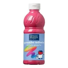 LB EDUCATION GOUACHE REDIMIX 500ML BTL TYRIAN PINK