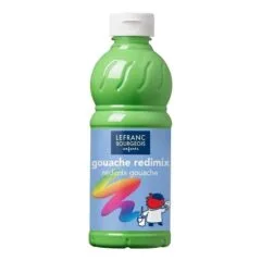 LB EDUCATION GOUACHE REDIMIX 500ML BTL LEAF GREEN