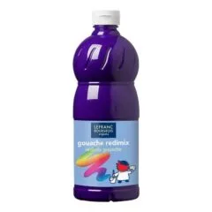LB EDUCATION GOUACHE REDIMIX 1L BTL PURPLE