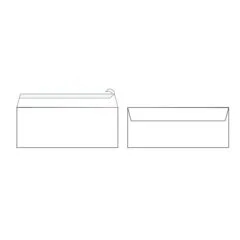 LION WHITE ENV P&S 110X220MM 100 GSM 50PCS