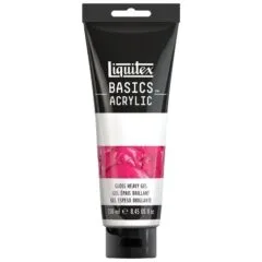 LQX BASICS ACRYLIC ADDITIVE 250ML TUBE GLOSS HEAVY GEL