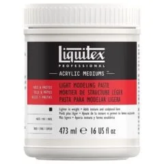 LQX PRO ACRYLIC ADDITIVE 473ML POT LIGHT MODELING PASTE