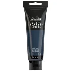 LQX BASICS ACRYLIC COLOUR 118ML PAYNES GREY ROW
