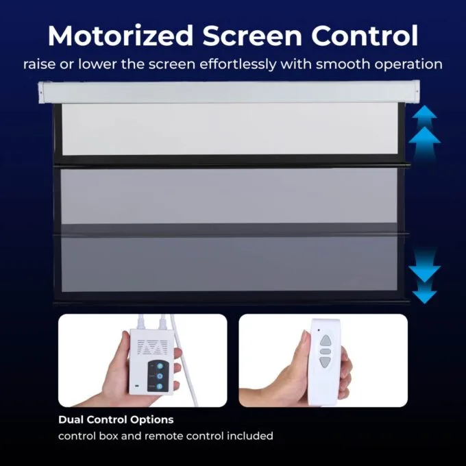 Lumivida Projector Electric Screen 16:9 135” ESAA135 — image 4