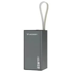 Wozinsky K65+ 65W 30000 mAh 2x USB-C, 1x USB-A 65W black