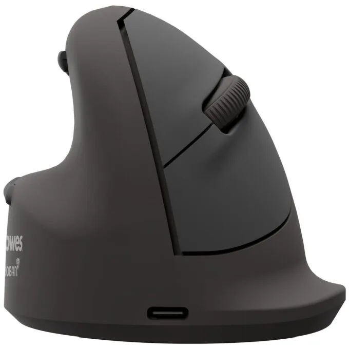 Vertical Mouse Fellowes BREYTA Plus big left wireless black — image 1