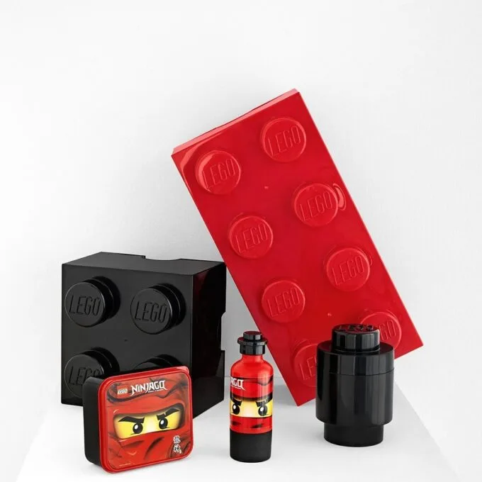 Lego Storage Brick 8 Red — image 3