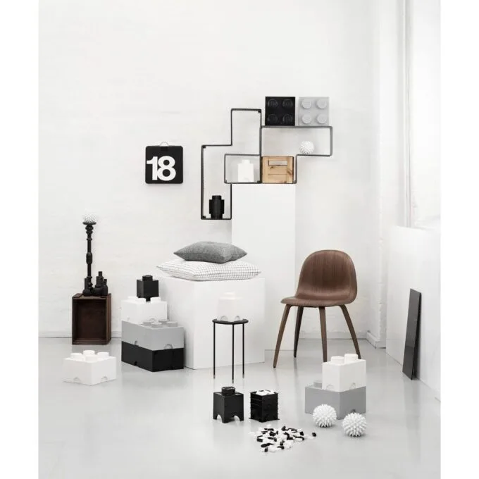 Lego Storage Brick 4 Grey — image 4