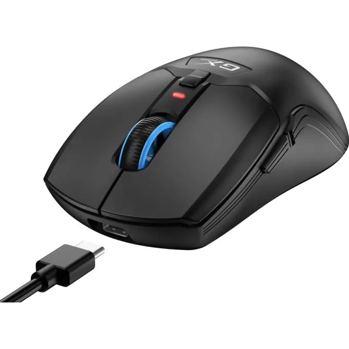 Genius Gaming Mouse Wireless+BT Rechargable & Lightweight RGB 4800DPI Scorpion M8300 Black — image 4