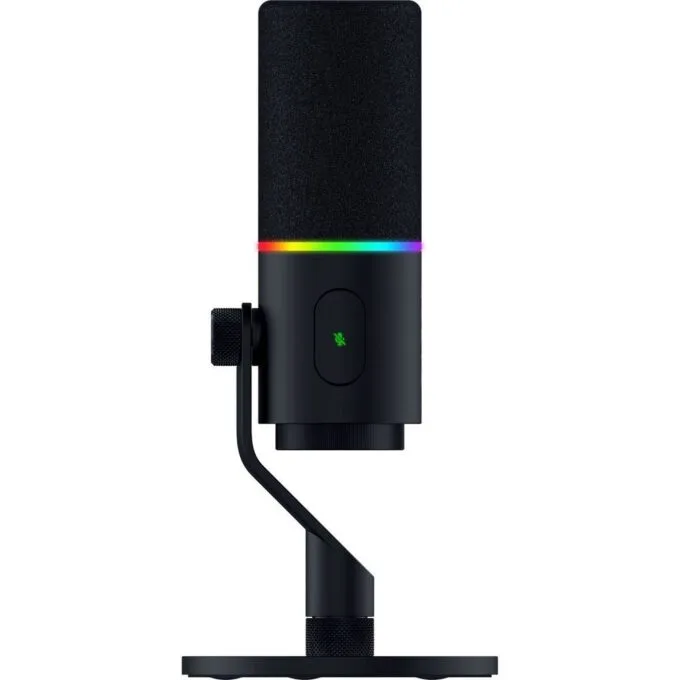 Razer SEIREN V3 PRO Black - 32Bit USB/XLR RGB Dynamic Microphone - Pop Filter - Shock Absorber — image 3