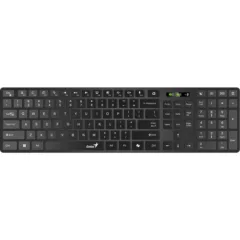 Genius Keyboard Wireless & BT AI Hot Keys SlimStar 7250BT Black English