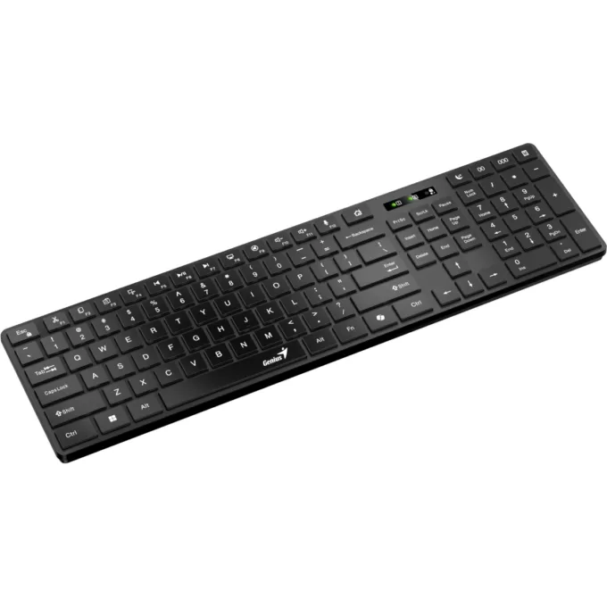Genius Keyboard Wireless & BT AI Hot Keys SlimStar 7250BT Black English — image 2