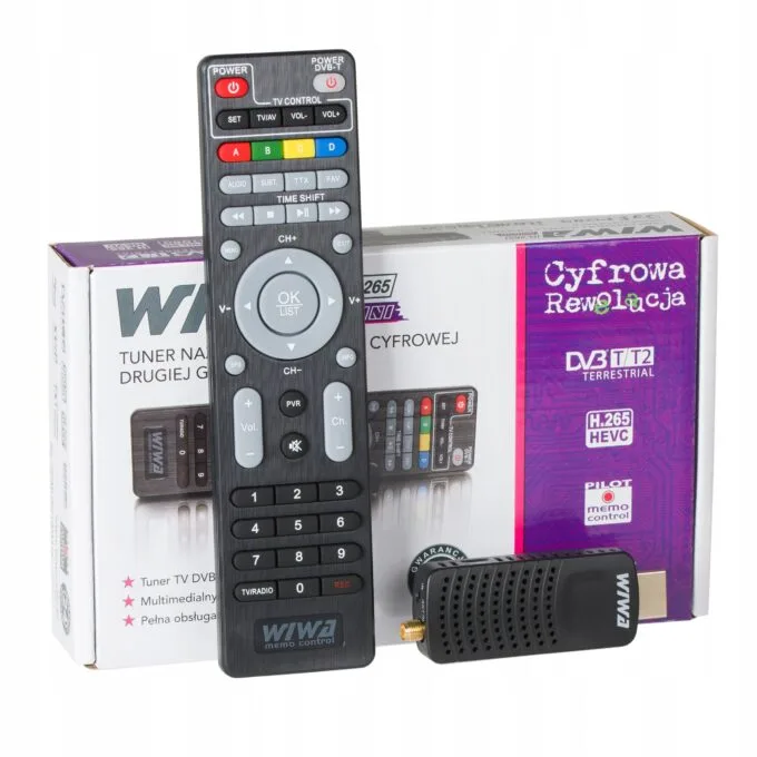 WIWA H.265 MINI LED DVB-T/DVB-T2 H.265 HD Tuner — image 1