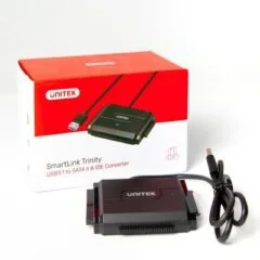 Unitek SmartLink Trinity Y-3324 USB 3.0 to SATA II & IDE Adapter – 5Gbps, 3 Drives (2.5-inch/3.5-inch)