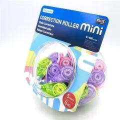 PLUS MINI 5MM X6M 50PC JAR PASTEL 51660