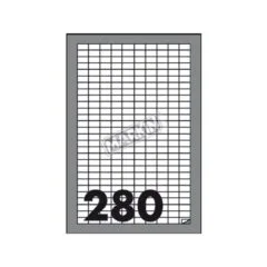MARKIN LABEL A4 19X10MM 100 SHEETS BOX