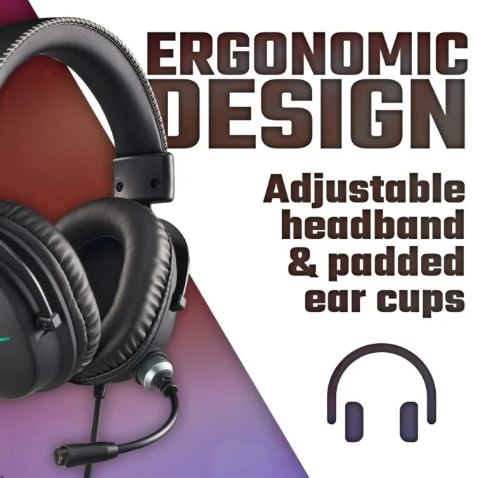 Acer Nitro Headset II NHW200  Black, Retail Pack — image 4