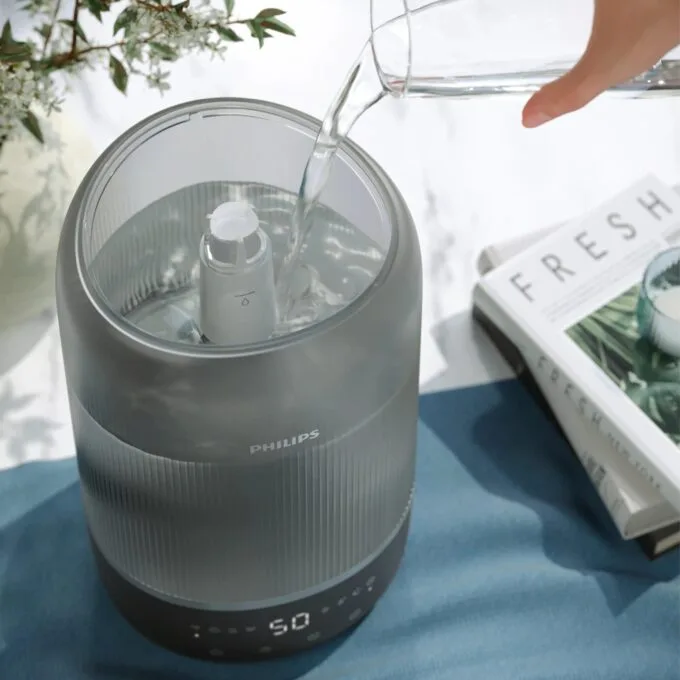 PHILIPS Ultrasonic Air Moisturizer HU1510/03 black — image 8