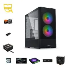 Custom Gaming PC - Ryzen 5 7600, RTX 5060 8GB, 32GB DDR5, 2TB NVMe