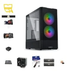 Custom 1080p Gaming PC - Ryzen 5 5600, RX 6500XT, 16GB DDR4, 512GB NVMe