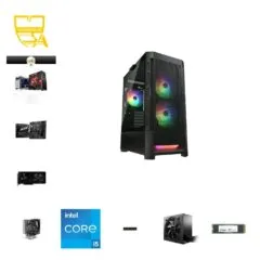 Custom Gaming PC - Core i5-12400F, RTX 5060 Ti 8GB, 16GB DDR4, 1TB NVMe