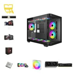 Custom Gaming PC - Ryzen 7 5700X, Intel Arc B580 TITAN 12GB, 16GB DDR4-3600, 1TB NVMe