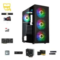 Custom Gaming PC - Ryzen 5 7600, RTX 5060 Ti, 32GB DDR5, 1TB NVMe