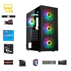 Custom PC - Intel Core i5-14400, 32GB DDR4, 2TB NVMe