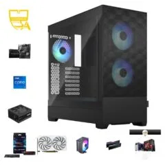 Custom Gaming PC - Intel Core i7-14700KF, RX 9060 XT 16GB, 32GB DDR5, 1TB NVMe