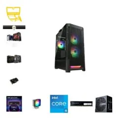 Custom Gaming PC - Intel i5-12400F, RTX 5060, 32GB DDR4, 1TB NVMe