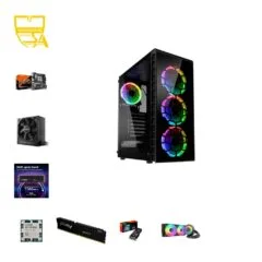 Custom Gaming PC - Ryzen 5 7600X, RX 9060 XT, 16GB DDR5, 1TB NVMe