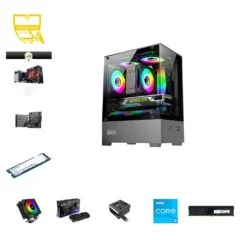 Custom 1080p Gaming PC - Intel Core i3-14100F, Intel Arc B570 10GB, 16GB DDR4, 1TB NVMe