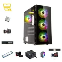 Custom Gaming PC - Ryzen 7 5700X, Radeon Reaper RX 9060 XT 16GB, 32GB DDR4, 1TB NVMe